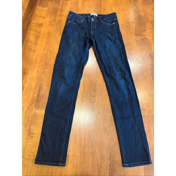 Woman’s Paige dark wash skinny jeans size 27 waist - Picture 1 of 4
